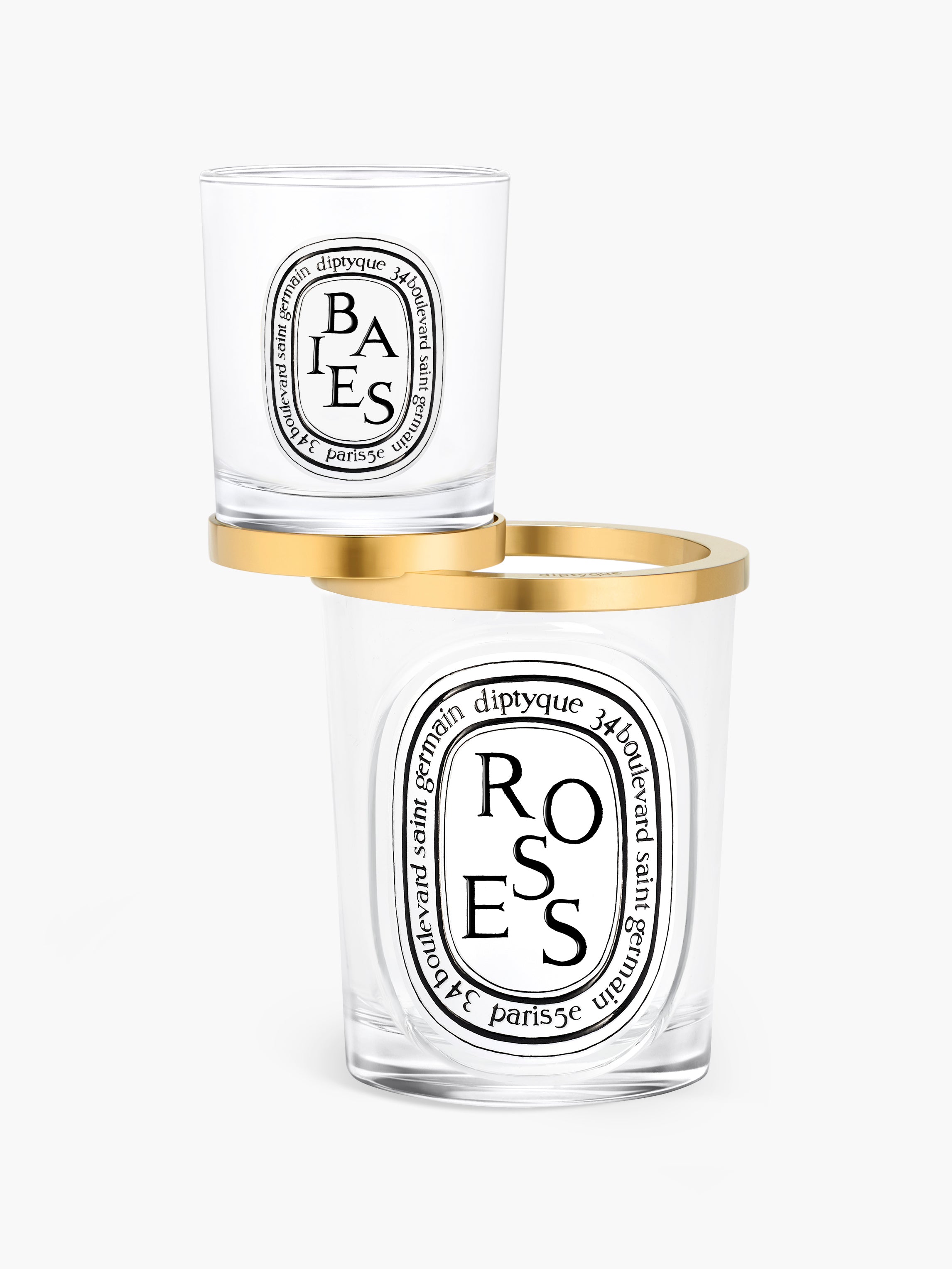 ディプティック　アンセパラブル（ダブルリング）　キャンドルアクセサリー The Inseparables - Second-life Accessory for empty candle jar