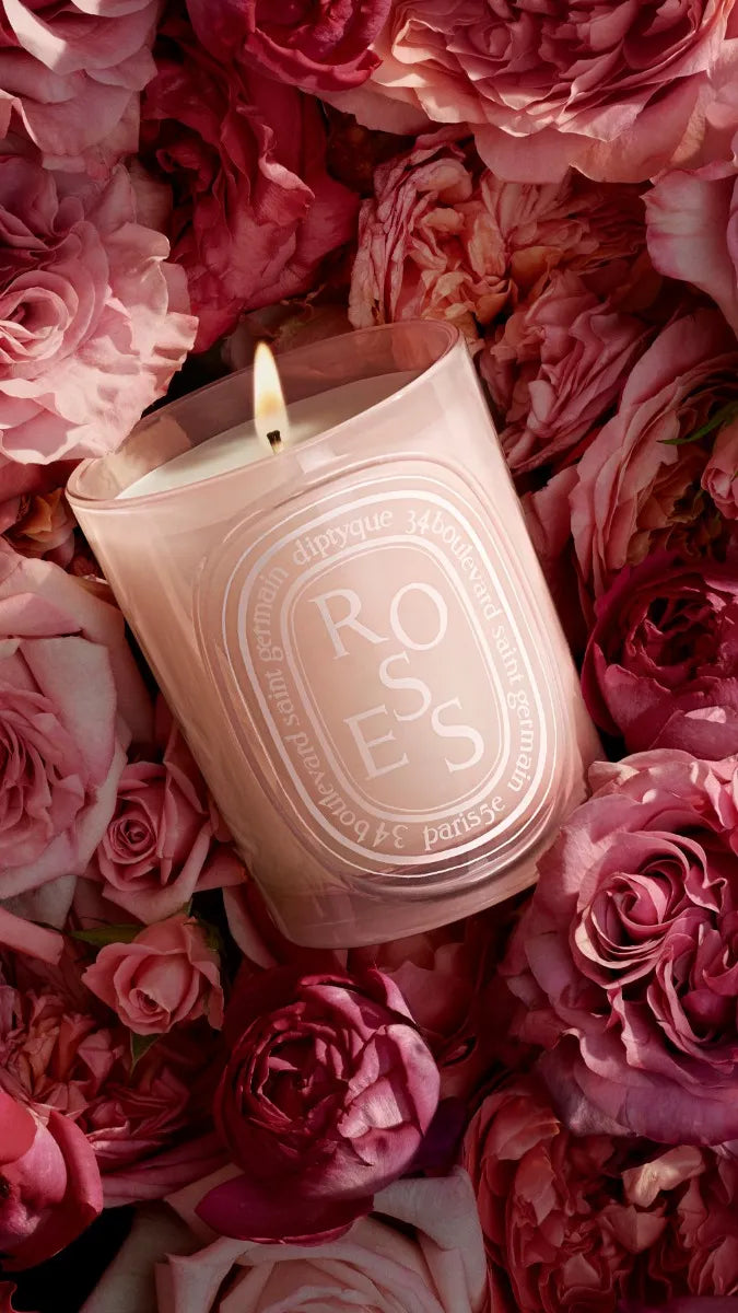Roses (玫瑰) - 中型蠟燭