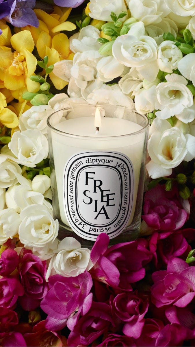 Freesia - Small Candle – Diptyque