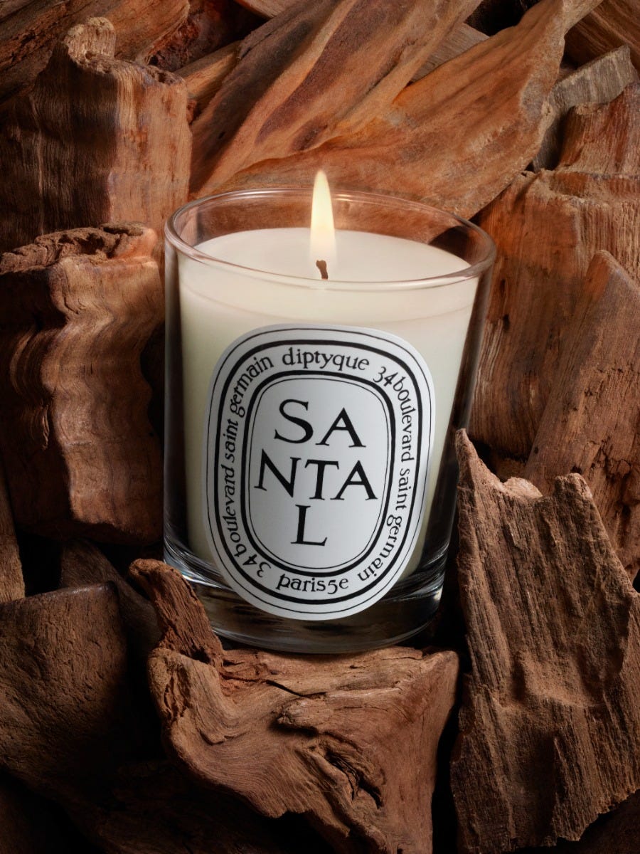 Santal (檀香) - 小型蠟燭
